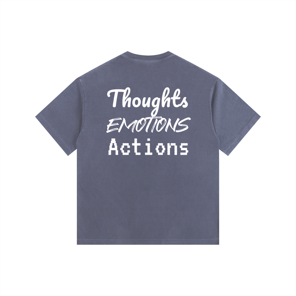 Vintage Washed Oversized Cotton T-Shirt