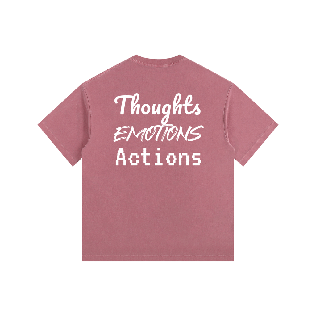 Vintage Washed Oversized Cotton T-Shirt