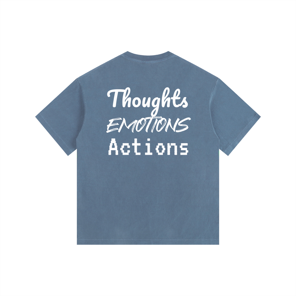 Vintage Washed Oversized Cotton T-Shirt