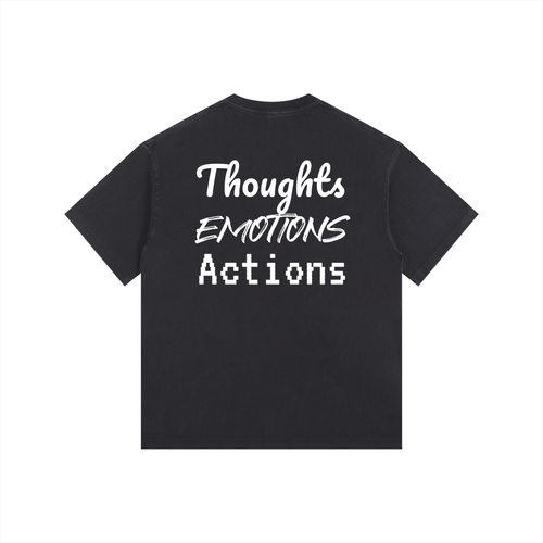 Vintage Washed Oversized Cotton T-Shirt