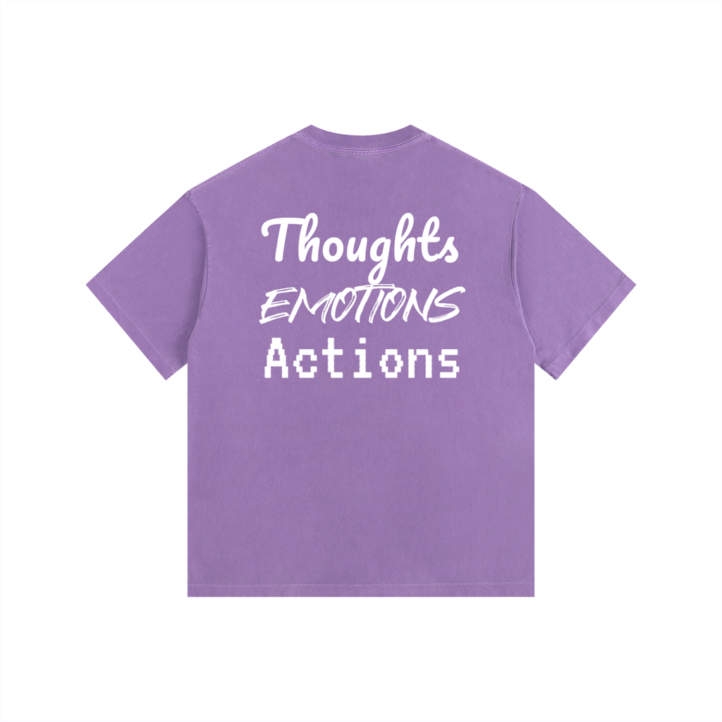 Vintage Washed Oversized Cotton T-Shirt