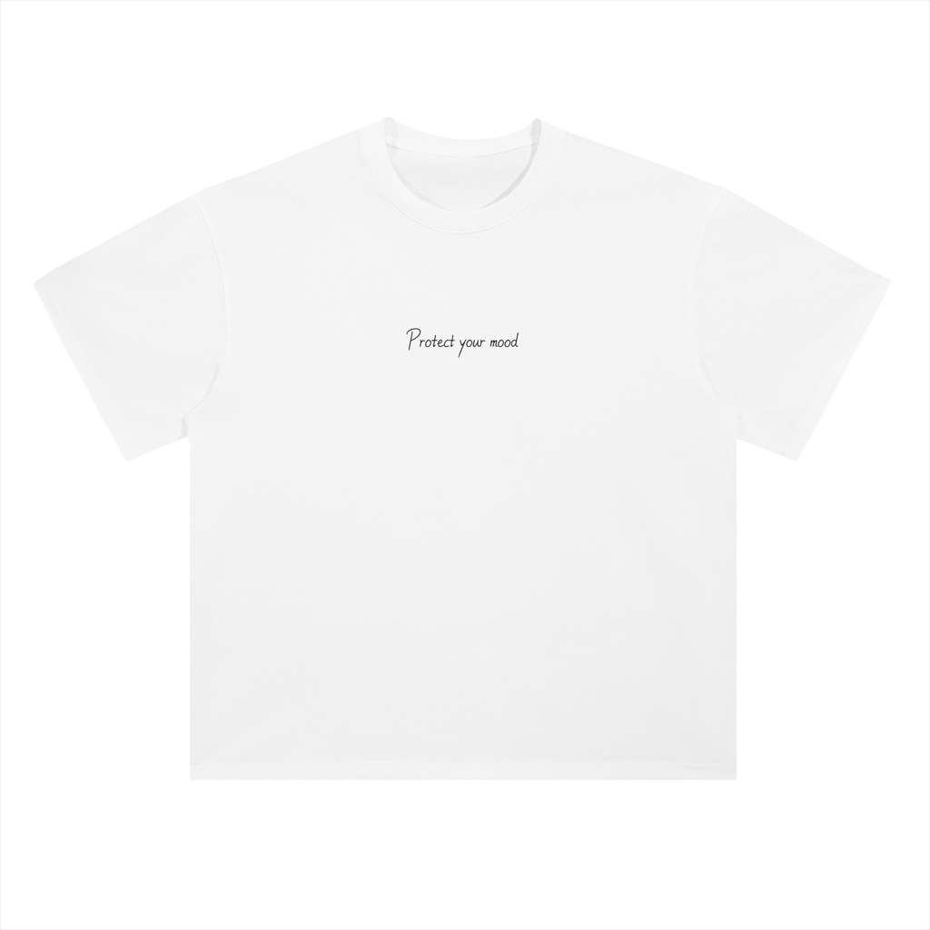 Heavyweight Drop Shoulder Cotton T-Shirt