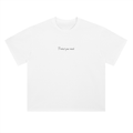 Heavyweight Drop Shoulder Cotton T-Shirt