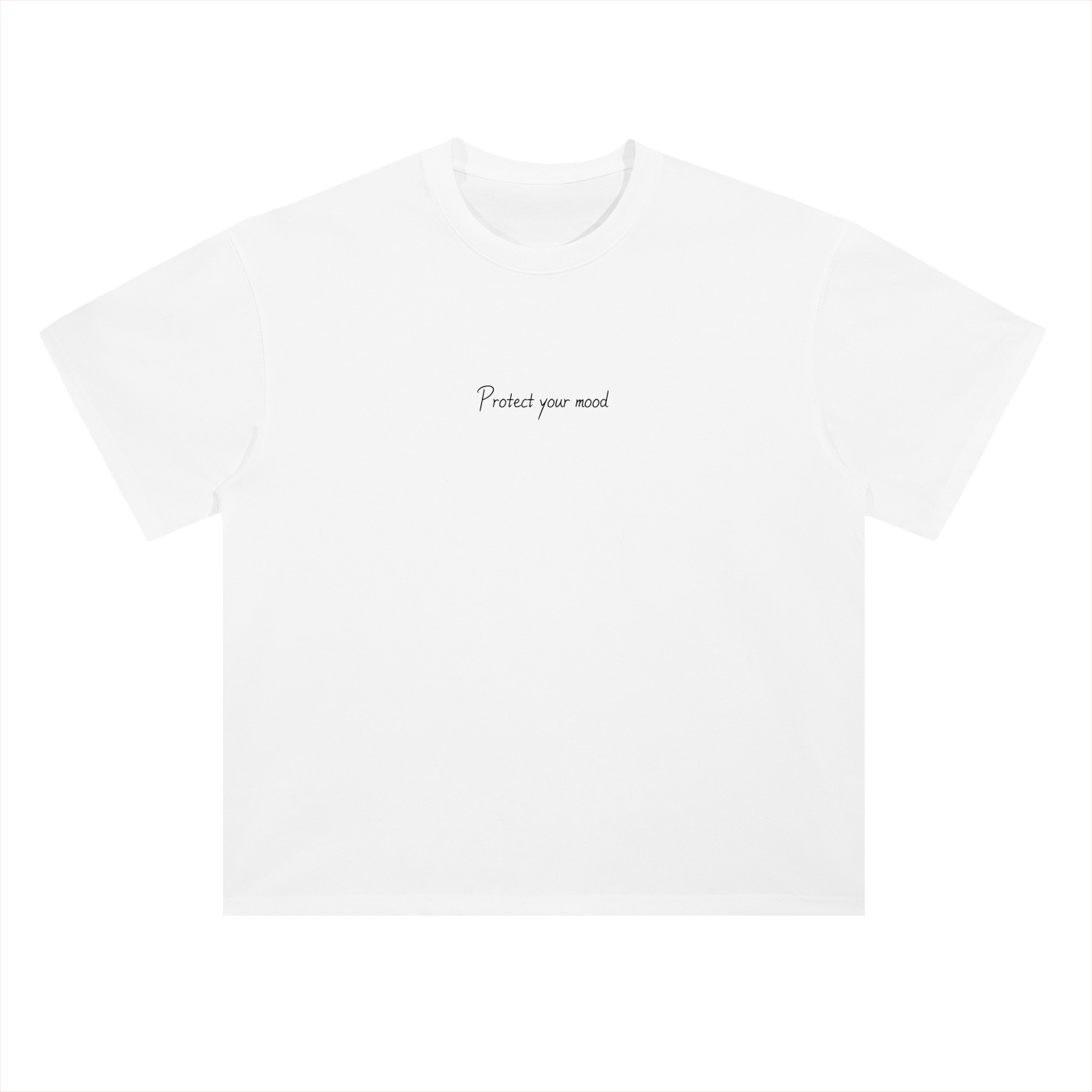 Heavyweight Drop Shoulder Cotton T-Shirt